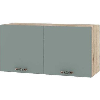 ИРИМ Горен кухненски шкаф Сити АРФ-Олив мат-11-108 80 см