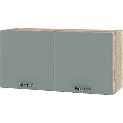 ИРИМ Горен кухненски шкаф Сити АРФ-Олив мат-11-108 80 см