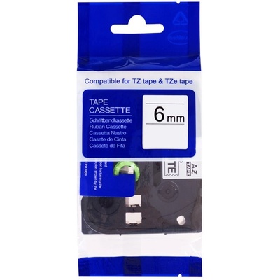 PrintLine kompatibilní páska s Brother HSe-211 Páska, pro tiskárny štítků, kompatibilní s Brother HSe-211, pro Brother PT-E300VP, PT-E550WVP, 6mm, černý tisk, bílý podklad, bužírka PLTB108 – Zbozi.Blesk.cz