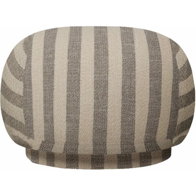 Ferm Living Pouf Rico Louisiana, sand/off-white