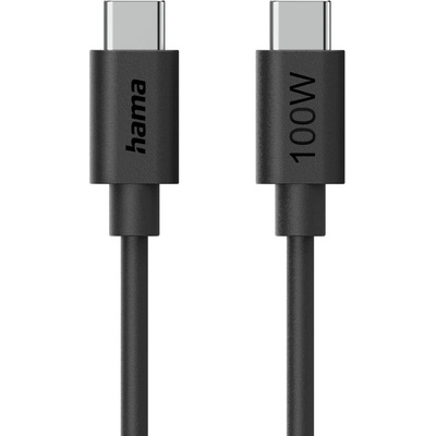 Hama 00086448 Nabíjací USB-C - USB-C 100 W 1,2m černý