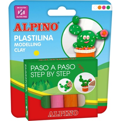 Alpino Balenie modelovacej hmoty CACTUS 4X25g