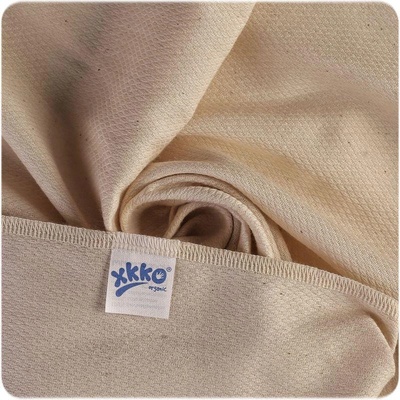 Kikko z biobavlny Organic 50 x 50 cm Bird Eye Natural