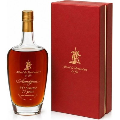 Albert de Montaubert XO Senator 15 let Armagnac 0,7 l (tuba)