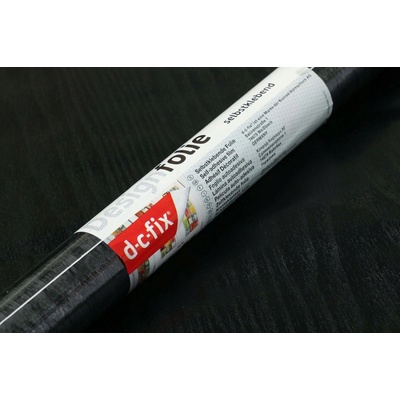 d-c-fix KT5105-643 Samolepiace fólie samolepiaca tapeta čierne drevo, veľkosť 90 cm x 2,1 m