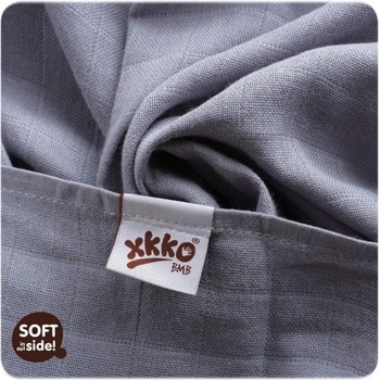 Bambusová osuška XKKO BMB 90x100 Silver Dyed 1ks