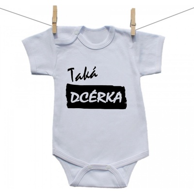 Boodyy Body s krátkym rukávom Taká dcérka