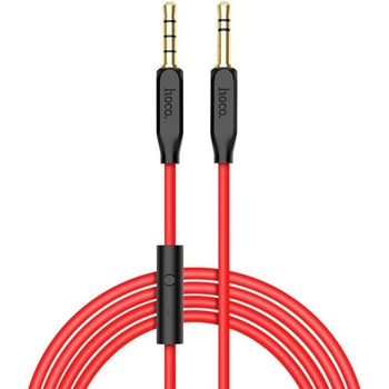 hoco. Аудио кабел Hoco UPA12 AUX audio cable 3.5(with mic) - Черен