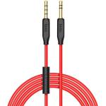 hoco. Аудио кабел Hoco UPA12 AUX audio cable 3.5(with mic) - Черен