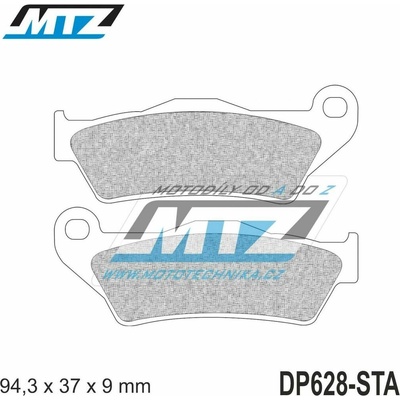 Destičky brzdové DP628-STA - směs Standard DP628-STA