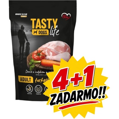 Tasty Dogs Life Morčacie želé jedlo 5 x 150 g
