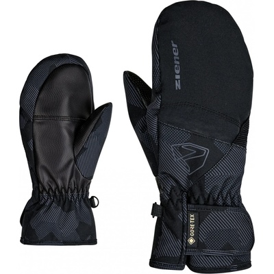 Ziener Детски ръкавици Ziener Kid's Levin GTX Mitten Gloves - Black / Gray Ink Camo - размер 3, 5 (EU) (202-4970-0112)