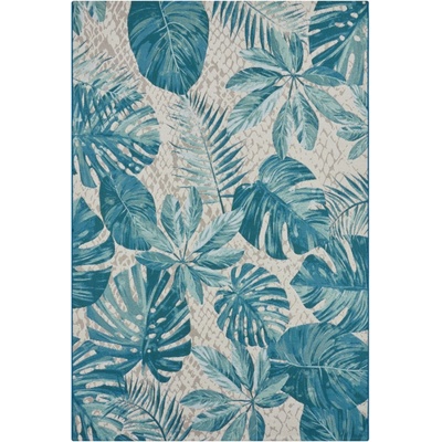 Hanse Home Colection Flair 105618 Tropical Leaves Turqouise