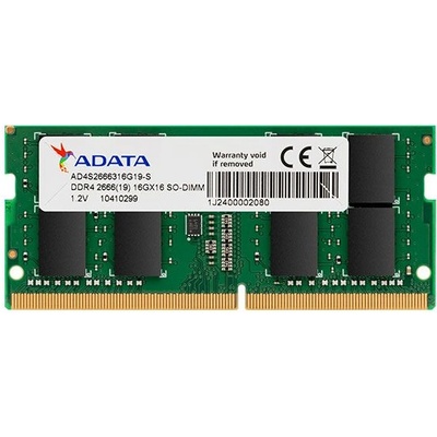 ADATA 16GB DDR4 2666MHz AD4S266616G19-BGN