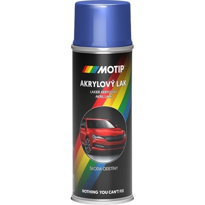 MOTIP Škoda modrá race metalická 200ml