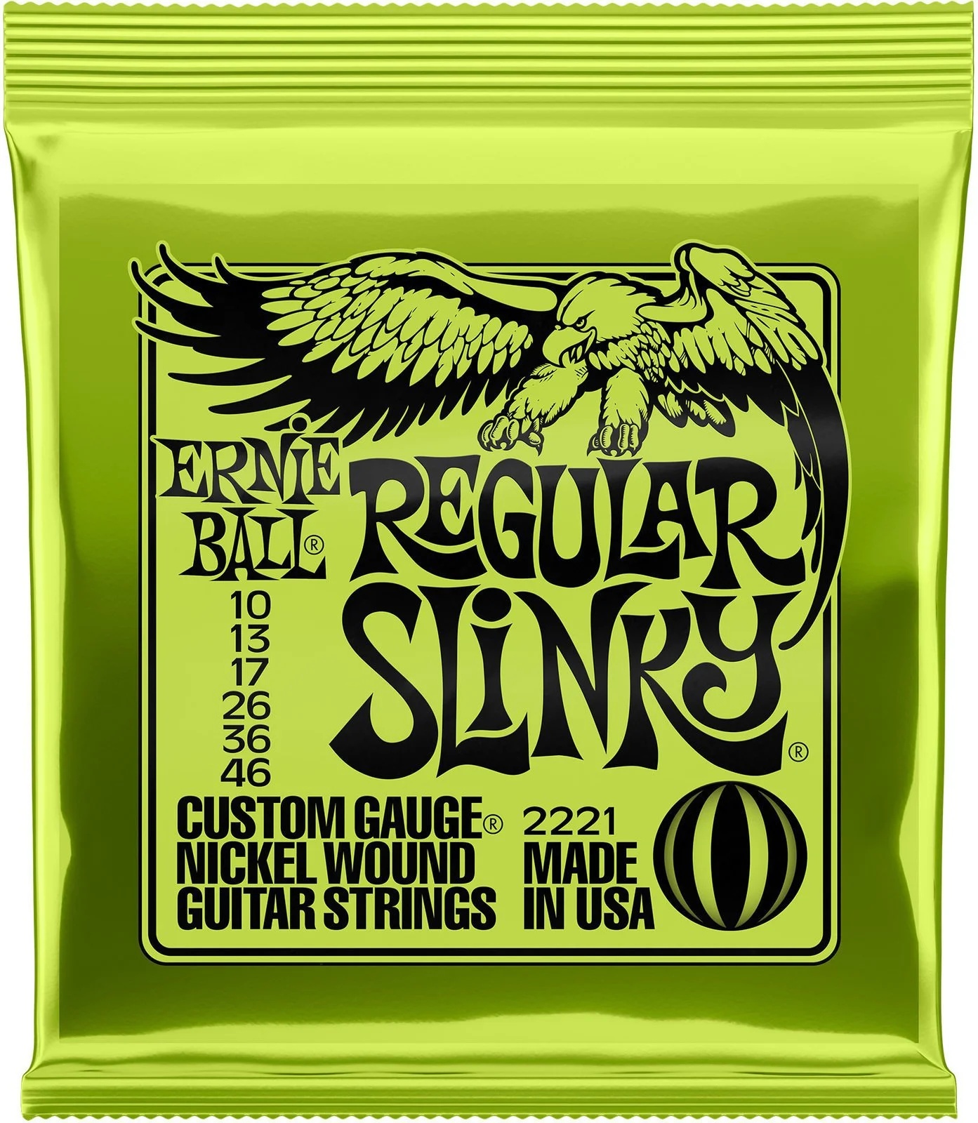 Ernie Ball 2221 Regular Slinky Струни за електрическа китара (P02221)