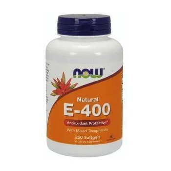 NOW Витамин Е-400 - Vitamin Е-400 IU MT - 250 дражета - NOW FOODS, NF0894