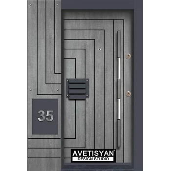 Image 1 of Haska Блиндирана врата Lux Стар М 19 Синтез (цена без монтаж)