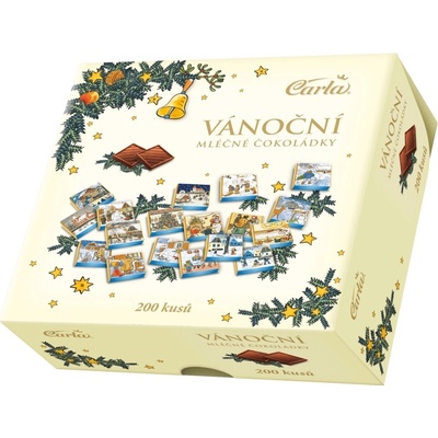 Carla Neapolitánky mléčné Lada 200 x 5 g – Zboží Dáma