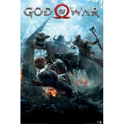 Plagát, Obraz - PlayStation - God of War, 61 × 91.5 cm