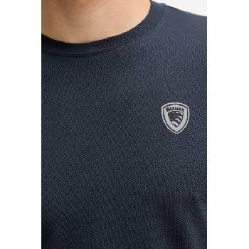 Blauer тениска basic мъжка от памук JAN (BLUH02065)
