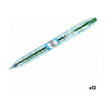 Pilot Гел писалка Pilot B2P Зелен 0, 4 mm (12 броя)