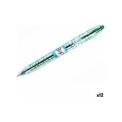 Pilot Гел писалка Pilot B2P Зелен 0, 4 mm (12 броя)