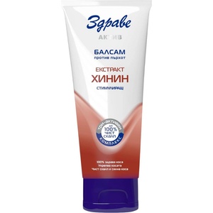 Здраве Актив Балсам за коса с хинин, 200 ml