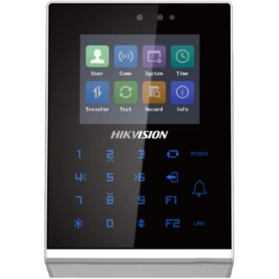 HIKVISION TCP/IP самостоятелен контролер, Wi-Fi с клавиатура и четец на карти, 2.8 инчов цветен LCD екран - HIKVISION DS-K1T105AM (DS-K1T105AM)