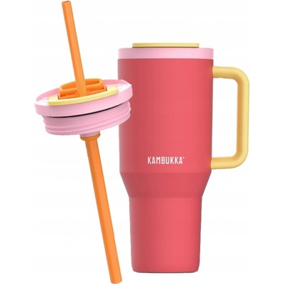 Kambukka Rio Tumbler 950 ml Pink Papaya