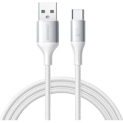 Joyroom S-A28 Flash Series 3A USB-A USB-C 1m bílý