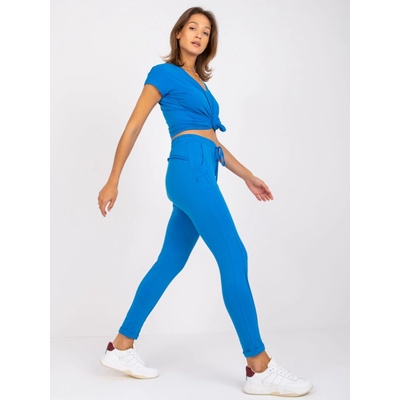 Tepláky RV-DR-3589.10X BASIC FEEL GOOD Modrá - tmavo