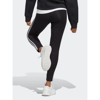 adidas Legíny Essentials 3-Stripes High-Waisted Single Jersey Leggings IC7151 Čierna