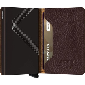 Secrid Slimwallet Stitch Linea Espresso (SECRID-SST)
