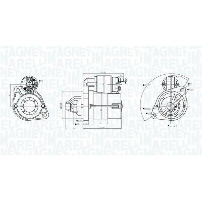Alternátor MAGNETI MARELLI 063731508010