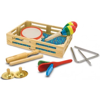 Image 1 of Melissa & Doug - Комплект музикални инструменти - Банда в кутия