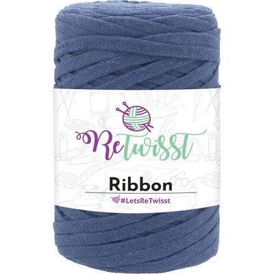 Ribbon ReTwisst 5 modrá jeans