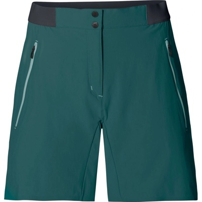 Vaude womens Scopi LW shorts II mallard green lehké dámské šortky