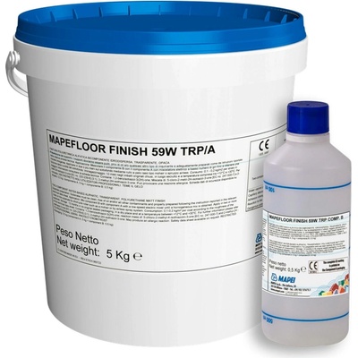 MAPEI Mapefloor Finish 59 W TRP dvousložkový polyuretanový transparentní nátěr 5.5 kg (složka A 5 kg + složka B 0.5 kg)