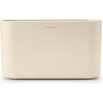 Brabantia Кутия за аксесоари за баня Brabantia ReNew 1006270, Устойчива на корозия, Вътрешен разделител, Противоплъзгаща основа, Бежов (1006270)