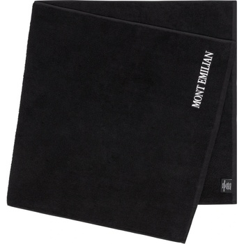 Mont Emilian Annecy towel 100 x 50 cm black