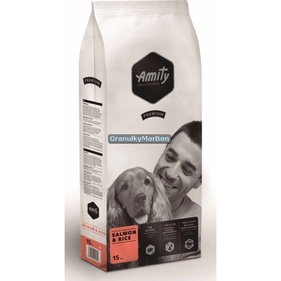 Amity premium Salmon & rice 15 kg