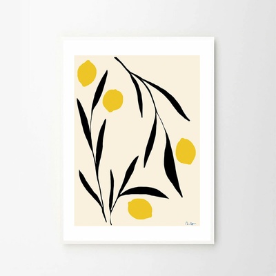 Moikka Plagát Lemon by Anna Mörner 50x70