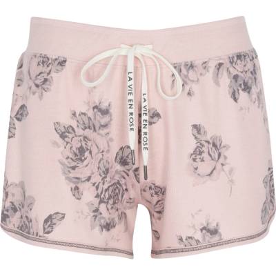 PJ Salvage Поларени къси панталони PJ Salvage Women's Fleece Jogger Shorts - Pink