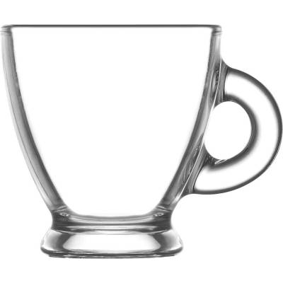 Roma LAV sklenený na kávu 64x66 mm 6 x 95 ml