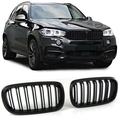 Angeleyes BMW X5 F15, X6 F16 športová čierna matná maska s dvojitými lištami