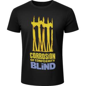 Plastic head мъжка тениска corrosion of conformity - blind - черна - plastic head - ph13826