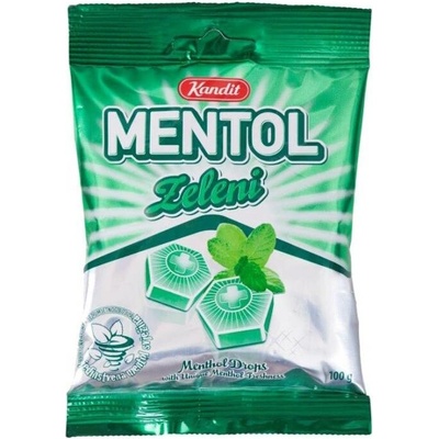 Kandit zelené bonbóny Kandit 100 g