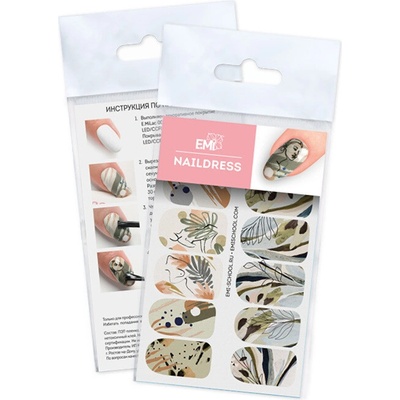 E.Mi Vodolepka Naildress Slider Design 51 Botanica