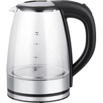 CROWN Електрическа кана Crown CK-1845K, вместимост 1.8 литра, 360° въртяща се основа, 1800W, прозрачна (CK-1845K) Електрически кани
